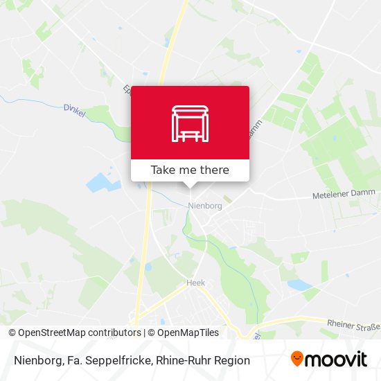 Карта Nienborg, Fa. Seppelfricke