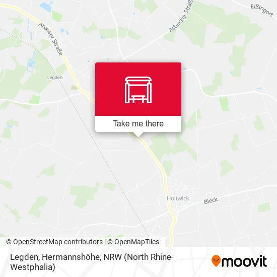 Карта Legden, Hermannshöhe