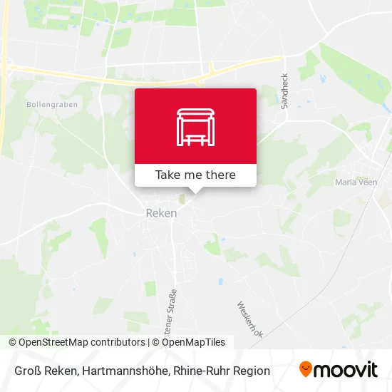 Карта Groß Reken, Hartmannshöhe