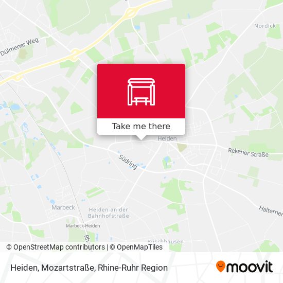 Heiden, Mozartstraße map