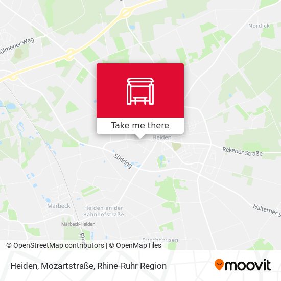 Heiden, Mozartstraße map