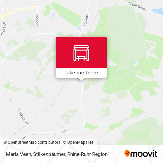 Maria Veen, Stilkenbäumer map