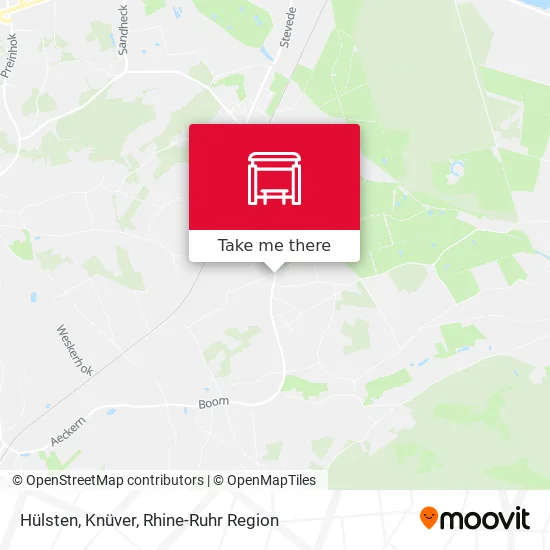 Карта Hülsten, Knüver