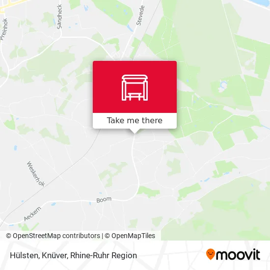 Карта Hülsten, Knüver