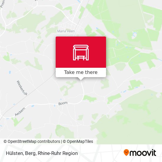 Карта Hülsten, Berg
