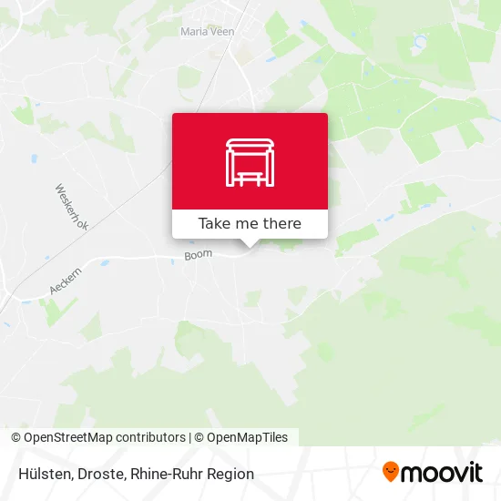 Карта Hülsten, Droste