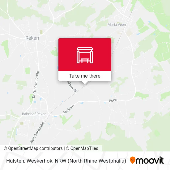 Hülsten, Weskerhok map