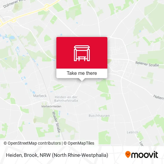 Карта Heiden, Brook