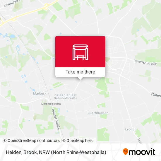 Карта Heiden, Brook