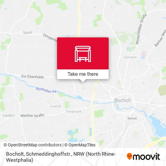 Карта Bocholt, Schmeddinghoffstr.
