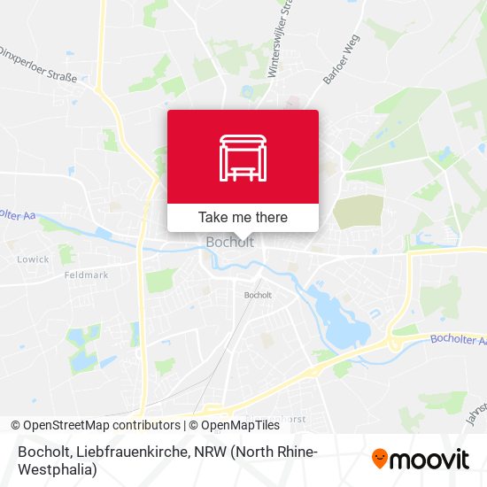 Bocholt, Liebfrauenkirche map