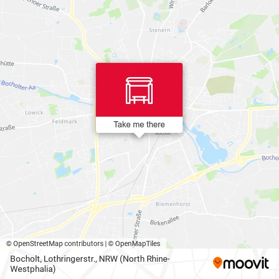 Карта Bocholt, Lothringerstr.