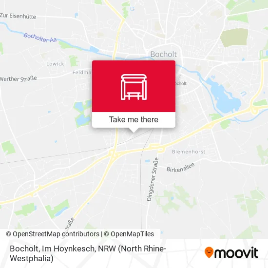 Карта Bocholt, Im Hoynkesch