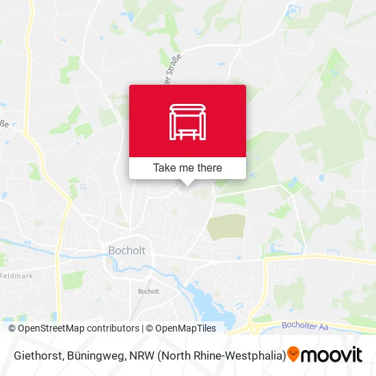 Карта Giethorst, Büningweg