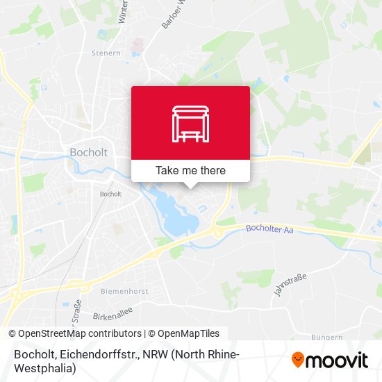 Карта Bocholt, Eichendorffstr.