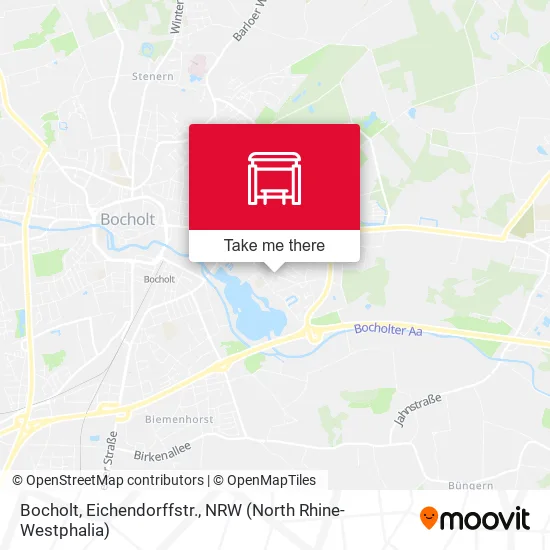 Карта Bocholt, Eichendorffstr.
