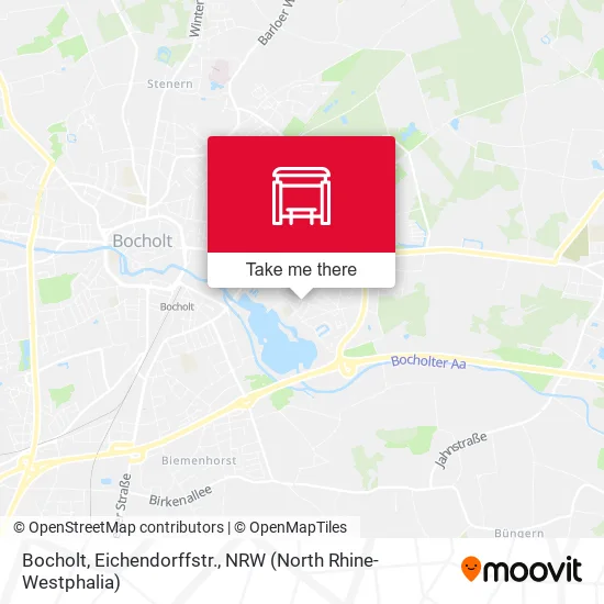 Карта Bocholt, Eichendorffstr.