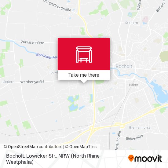 Карта Bocholt, Lowicker Str.