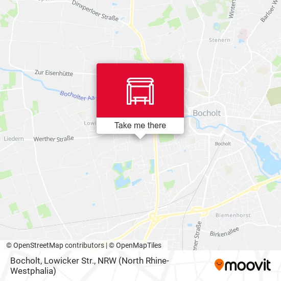 Карта Bocholt, Lowicker Str.