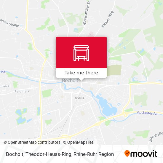 Bocholt, Theodor-Heuss-Ring map