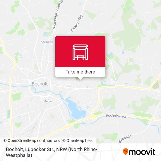Bocholt, Lübecker Str. map