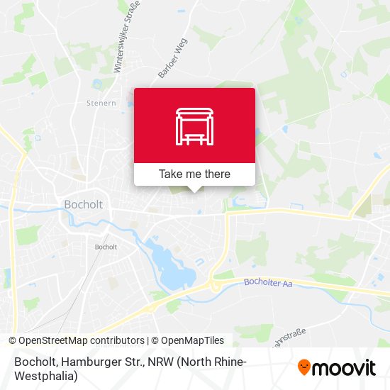 Карта Bocholt, Hamburger Str.