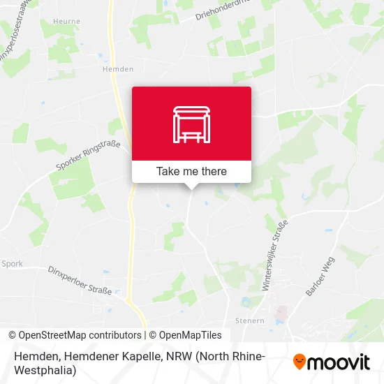 Hemden, Hemdener Kapelle map