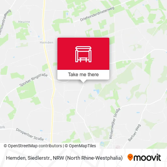 Карта Hemden, Siedlerstr.