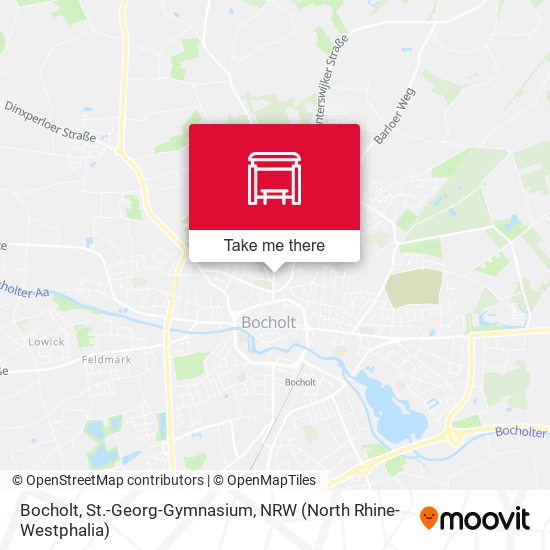 Bocholt, St.-Georg-Gymnasium map