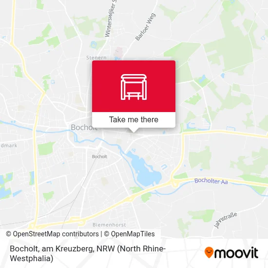 Bocholt, am Kreuzberg map