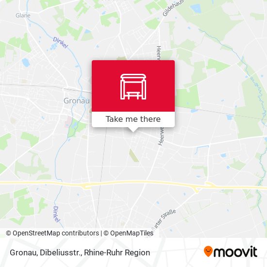 Карта Gronau, Dibeliusstr.