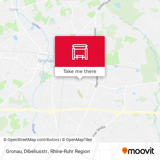 Карта Gronau, Dibeliusstr.