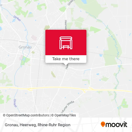 Карта Gronau, Heerweg