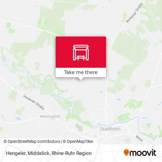 Карта Hengeler, Middelick