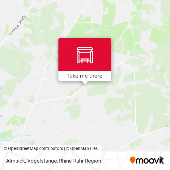 Карта Almsick, Vogelstange