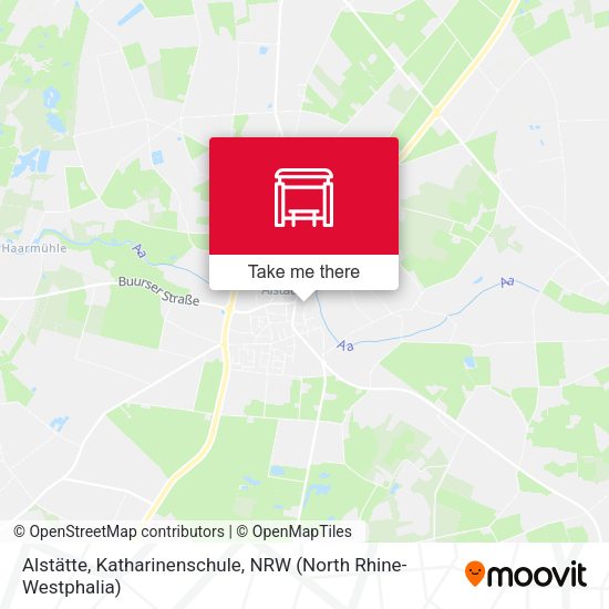 Alstätte, Katharinenschule map