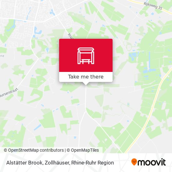 Alstätter Brook, Zollhäuser map