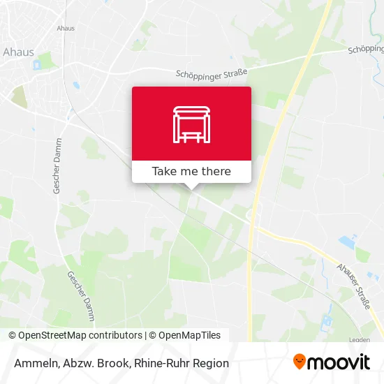Карта Ammeln, Abzw. Brook