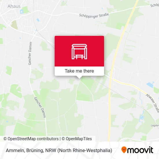 Ammeln, Brüning map