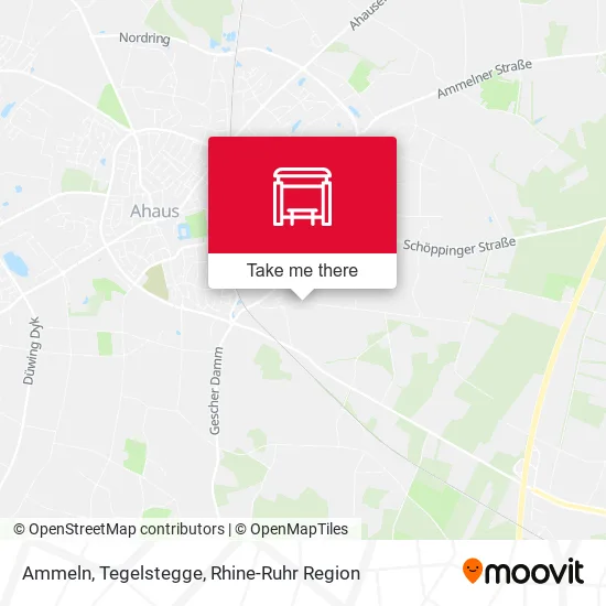 Карта Ammeln, Tegelstegge