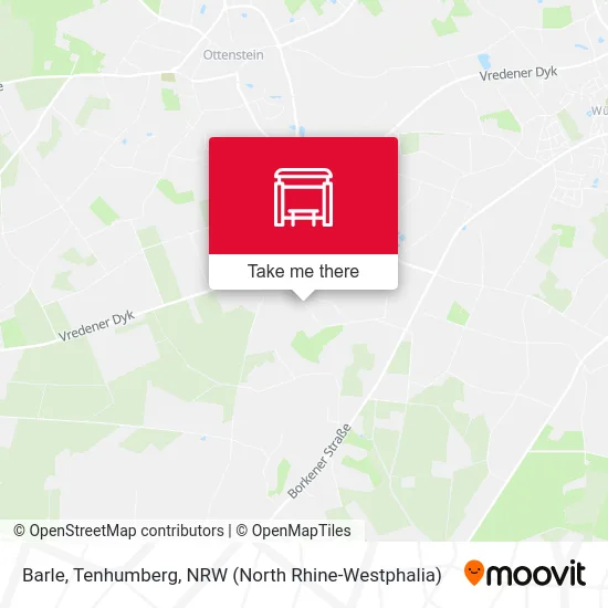 Barle, Tenhumberg map