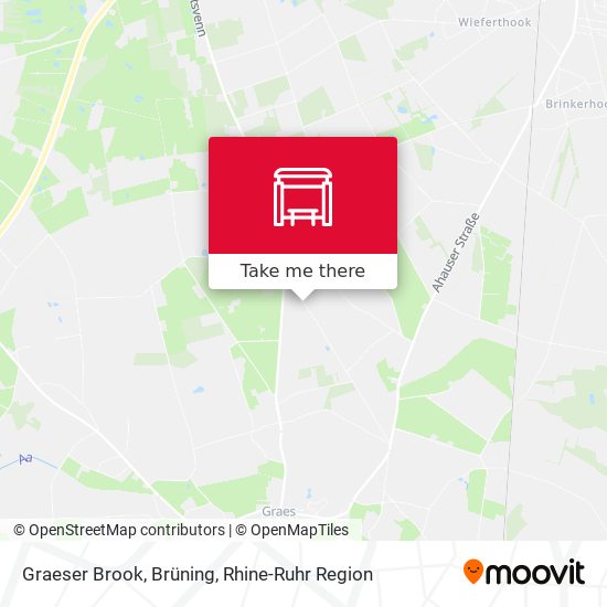 Graeser Brook, Brüning map