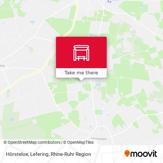 Hörsteloe, Lefering map