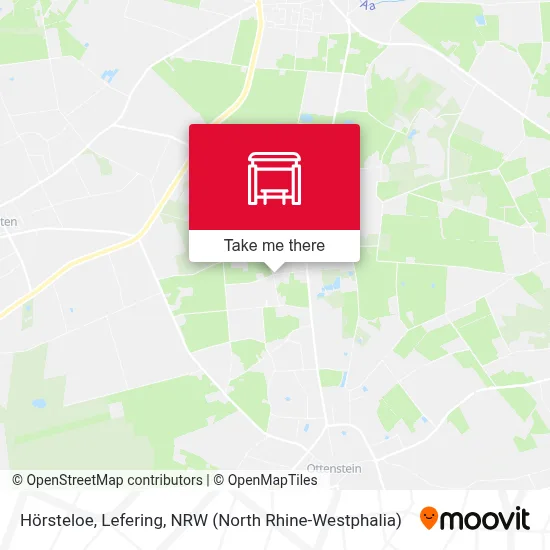 Hörsteloe, Lefering map