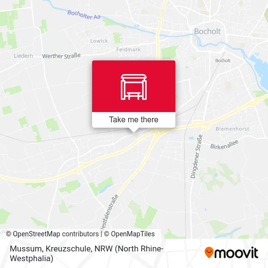 Mussum, Kreuzschule map