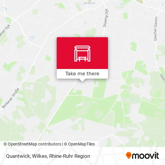 Карта Quantwick, Wilkes