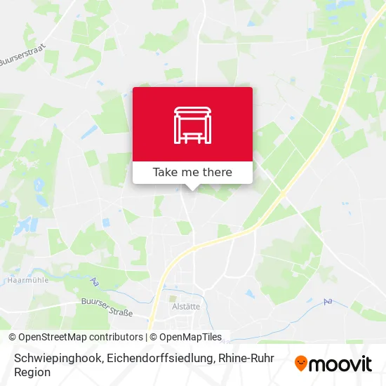 Карта Schwiepinghook, Eichendorffsiedlung