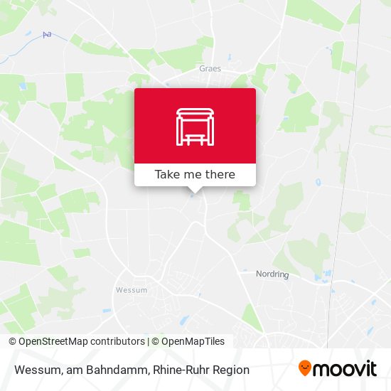 Карта Wessum, am Bahndamm