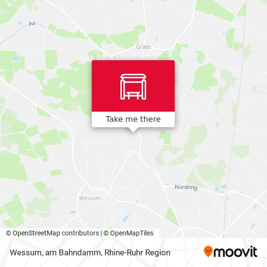 Карта Wessum, am Bahndamm