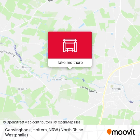 Gerwinghook, Holters map